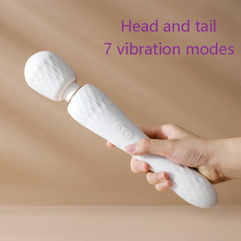 Double-headed Vibrator for Women AV Massage stick Masturbator Double-headed Vibrator for Women AV Massage stick Masturbator