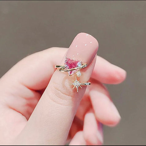 Exquisite Love Ring Versatile