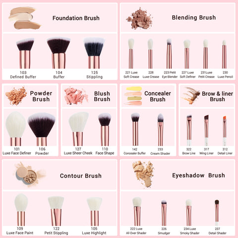 Professional Makeup Brush Set