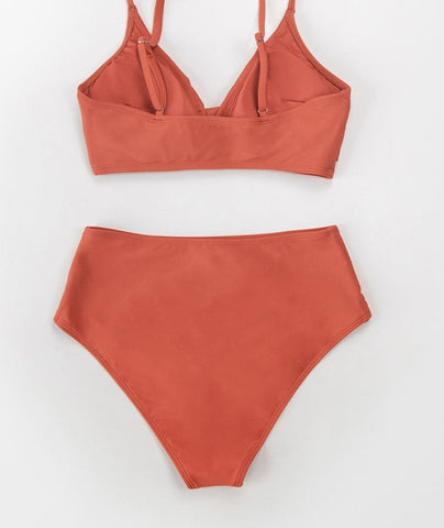 New Twist Tank High-Waist Bikini Sets