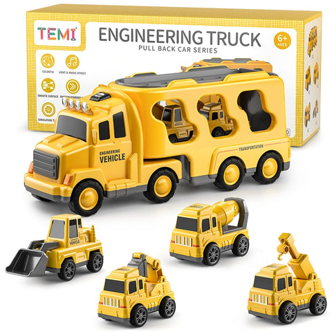 TEMI Diecast Carrier Truck Toys