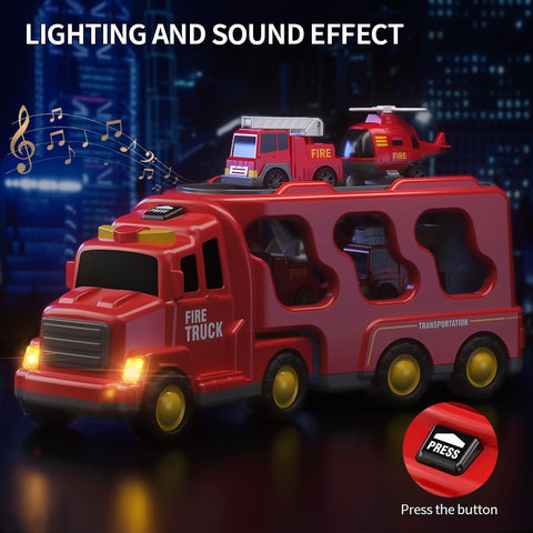 TEMI Diecast Carrier Truck Toys
