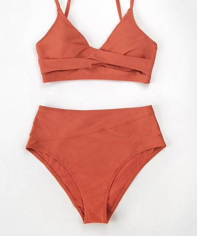 New Twist Tank High-Waist Bikini Sets