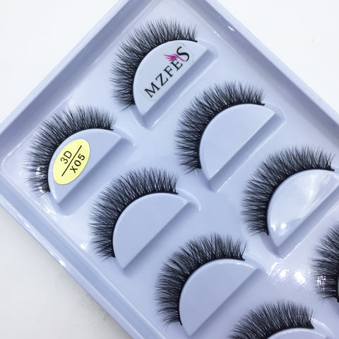 New Natural 3D Mink False Eyelashes