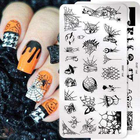 New Halloween Nail Stamping Plates