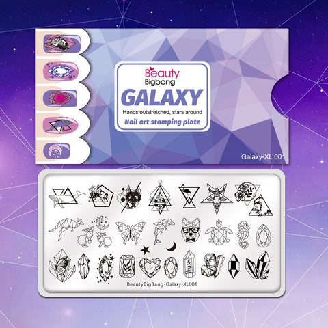 New Beauty Big Bang Animal Image Nail Art
