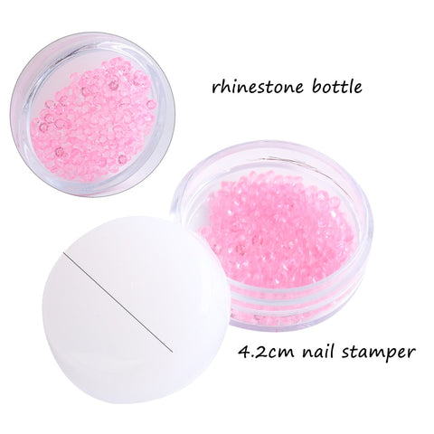 French Mold Nail Art Stamper with Cap