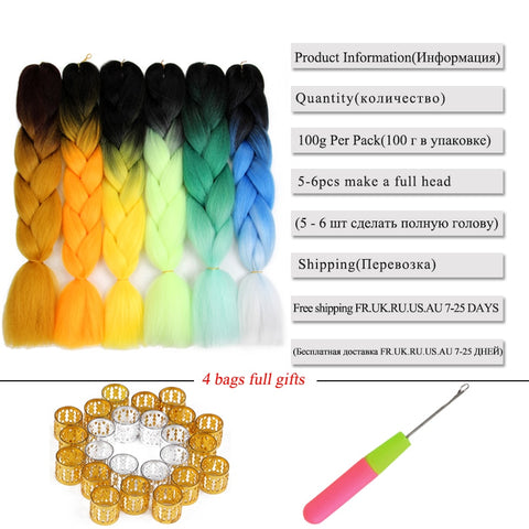 New Synthetic Jumbo Braiding Hair Extension