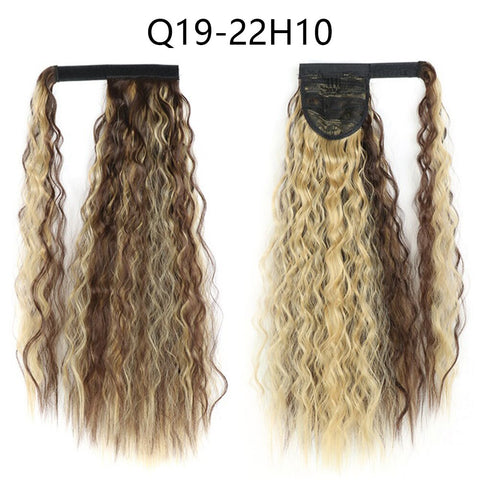 New Natural Hairpiece Headwear Hair Brown Grey