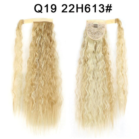 New Natural Hairpiece Headwear Hair Brown Grey