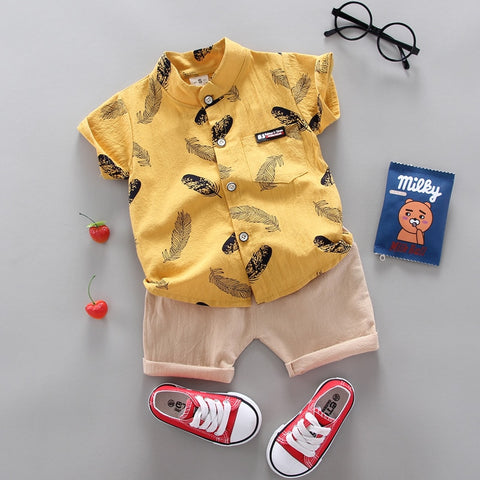 Baby Alphabet Long Sleeve 2-Piece Set