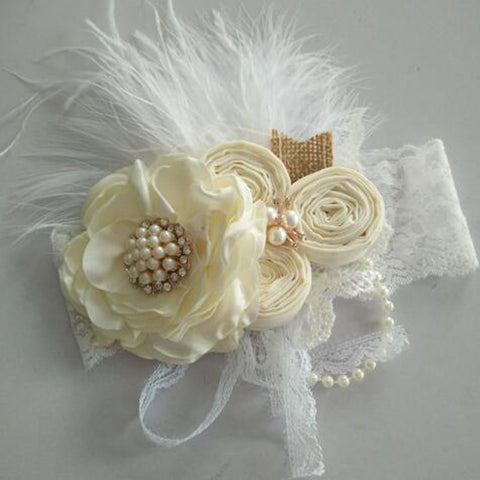 Newborn Vintage Flower Headband
