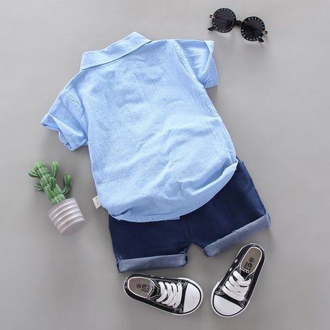 Summer Baby Clothes Suit