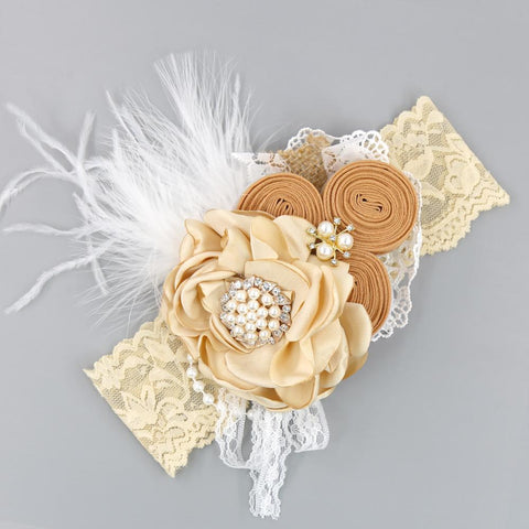Newborn Vintage Flower Headband