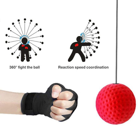 Boxing Head-mount PU Punch Ball