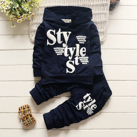 Baby Alphabet Long Sleeve 2-Piece Set