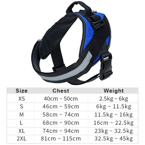 Nylon Heavy Duty Dog Harness Vest