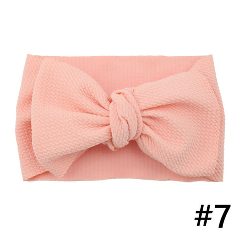 Baby Girls Big Bow Tie Hair Band