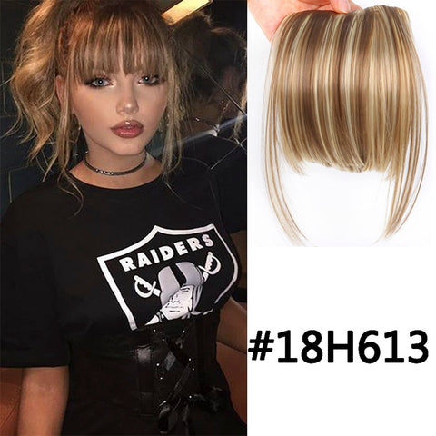 New Synthetic Fake Blunt Hair Bangs