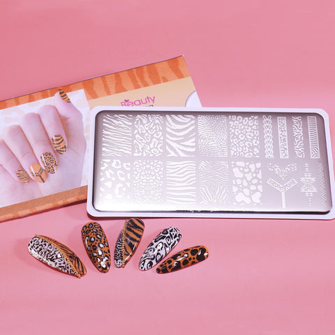 New Beauty Big Bang Animal Image Nail Art