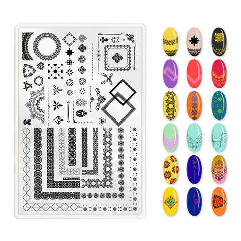 9.5X14.5cm Big Size Nail Stamping Plates