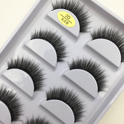 New Natural 3D Mink False Eyelashes