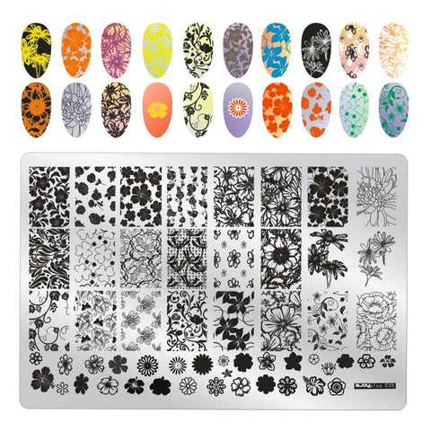 9.5X14.5cm Big Size Nail Stamping Plates