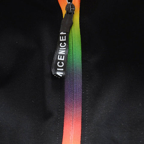 Baby Candy-colored Zipper Hoodies Short