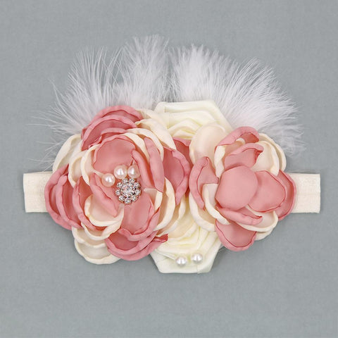 Newborn Vintage Flower Headband