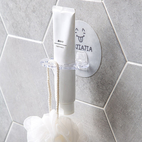 Multifunction Strong Suction Wall Shaped Toothbrush Rack