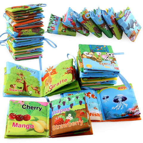 0-12Monthes Baby Cloth Book