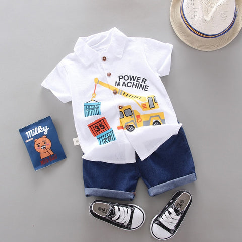 Summer Baby Clothes Suit