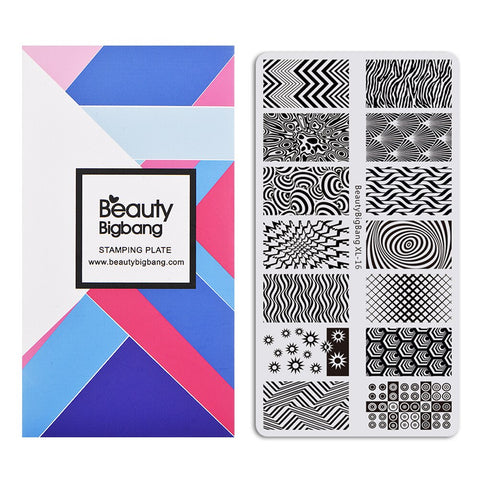 New Beauty Big Bang Animal Image Nail Art