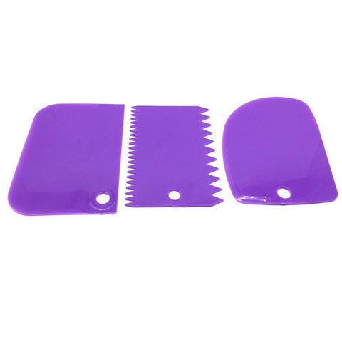 3Pcs Kitchen  Straight Arc Tooth Shape