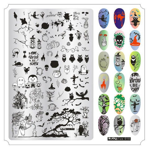 9.5X14.5cm Big Size Nail Stamping Plates