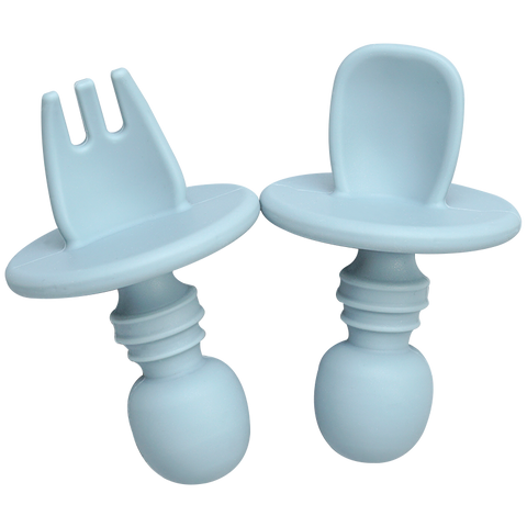 Baby Mini Silicone Fork Spoon