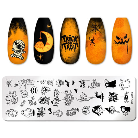 New Halloween Nail Stamping Plates