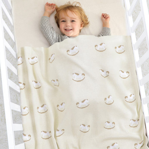 Baby Knitted Cotton Blankets