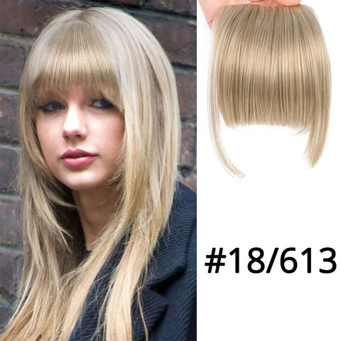 New Synthetic Fake Blunt Hair Bangs