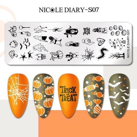 Nails Leaf Flower Manicure Decor