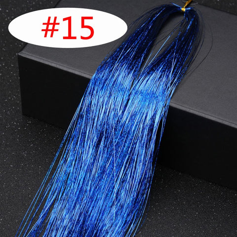 Rainbow Shiny Sparkle Hair Tinsel Kit