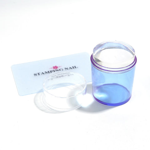 French Mold Nail Art Stamper with Cap