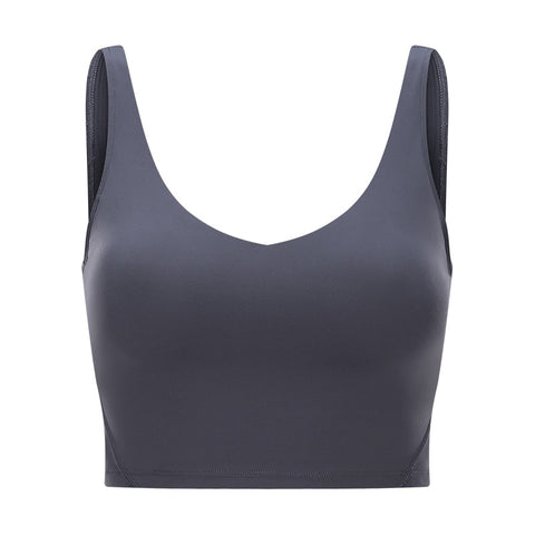 Women Soft Workout Gym Yoga Crop Top