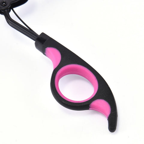 Purple Frosted Handle Eyelashes Clip