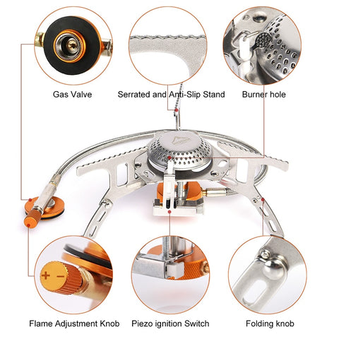 Outdoor Tourist Burner Strong Fire Heater