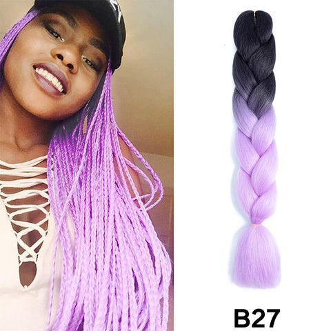 New Synthetic Jumbo Braiding Hair Extension
