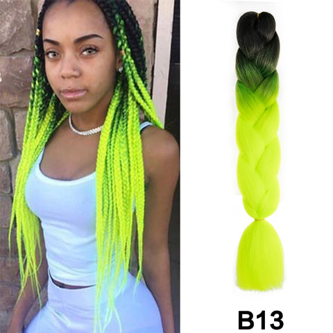 New Synthetic Jumbo Braiding Hair Extension