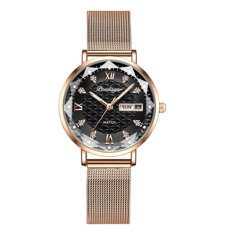New Fashion Luxury Stainless Steel Wristwatch