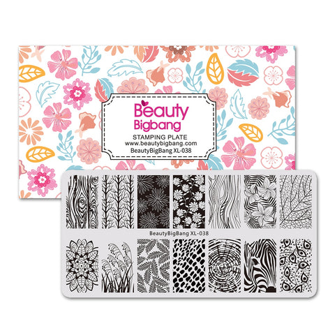 New Beauty Big Bang Animal Image Nail Art