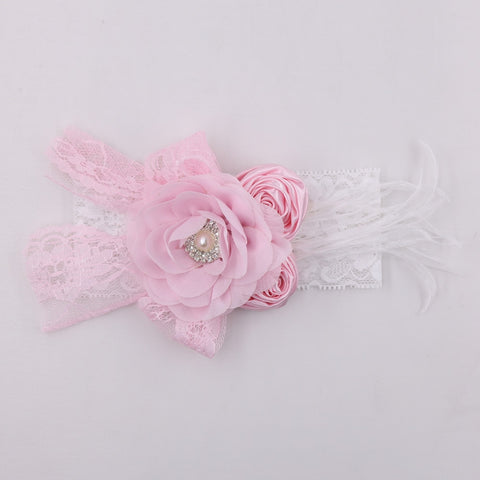 Newborn Vintage Flower Headband